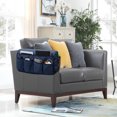 thumbnail image 3 of Generic Multi-Pocket Sofa Arm Organizer in Coffee - Durable Polyester Storage Bag for Home, Office & Travel, Fits Most Chairs & Recliners, 3 of 7