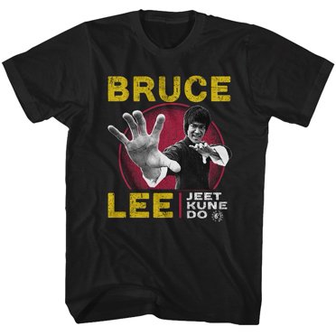 Bruce Lee Bl Jkd Black Adult T-Shirt Xl