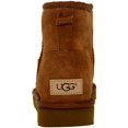 thumbnail image 3 of Ugg Women's Classic Mini II Leather Chestnut Ankle-High Suede Boot - 5M, 3 of 3