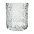 thumbnail image 1 of Bougeoir En Verre Rond (Cercles) - Ensemble De 4, 1 of 1