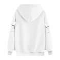 thumbnail image 4 of Timegard Oversized Hoodies for Women Long Sleeve Sweatshirts Solid Color Fall Fashion Pullover Tops, 4 of 6