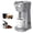 Gris, variante sur Cafetière 2 en 1 à Portion Individuelle pour Dosettes K-Cup et Café Moulu, Mini Machine à Café K-Cup avec Tailles d'Infusion de 6 à 14 oz, Cafetière à Tasse Unique avec Infusion Rapide à une Pression, Filtres Réutilisables, Noir