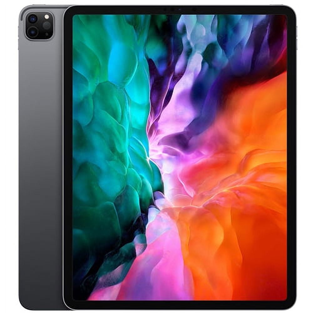 Restored Apple iPad Pro (4th Gen) 256GB Wi-Fi Cellular Unlocked 12.9" (2020) - Space Gray (Refurbished)