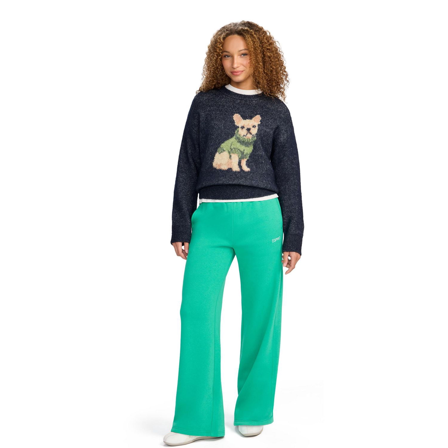 Esprit Chandail à Motif Animal pour Femmes, Tailles TP-TTG