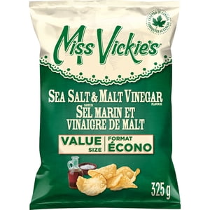 Miss Vickie's Sea Salt & Malt Vinegar Kettle Cooked Potato Chips