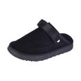 thumbnail image 2 of lionlar Clogs Slippers Adults PU Suede Leather Thick Soled Autumn Home Clog Slippers 41, 2 of 9