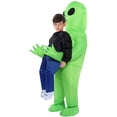 thumbnail image 3 of Halloween Costumes Inflatable Alien ET Suit Inflatable Costume for Adult Kids T-Rex Costume, 3 of 5