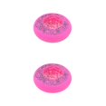 thumbnail image 1 of Youkk 2pieces Silent Grip Enhanced And Widened Support - Inline Roller Skate Wheel For Professional pink 72mm 2Set, 1 of 6