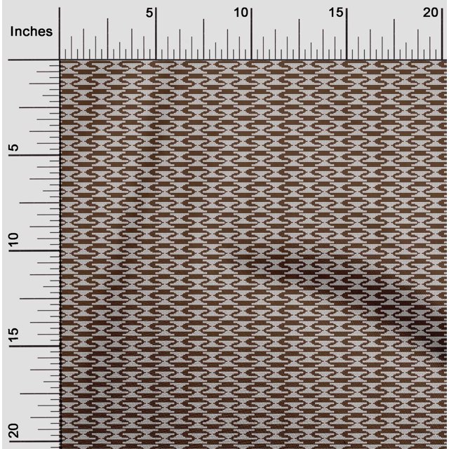 oneOone Viscose Jersey Fabric Triangle Kasuri Print Fabric BTY 60 Inch Wide