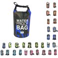 thumbnail image 2 of 2L Inflatable Swimming Bag Multifunction Dry Sack Large Capacity Dustproof Washable Storage Pouch Boating Lifebelt Water Sports Green Camouflage 23x63cm, 2 of 9