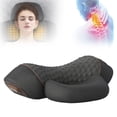 thumbnail image 1 of 3 in 1 Callixethera Pillow Massage Neck Hump with Heat Therapy for Neck Pain Relief, Shoulder Back, Black, 1 of 1