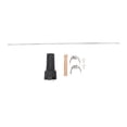 thumbnail image 1 of Kit de Gril Rôtissoire Sans Fil - Ensemble Portable de Moteur de BBQ Automatique Rotatif avec Tiges de Broche en Fer et Chrome Résistantes à l'Usure, Poignée en Bois, Supporte jusqu'à 16 Lb, Alimenté par Batterie Sans Fil (Batterie Non, 1 of 6