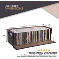 thumbnail image 1 of Boîte de Rangement pour CD avec Ouverture Magnétique Puissante - Plateau CD pour 40 Étagères de Rangement et Organisation, 1 of 5