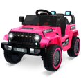 thumbnail image 1 of CazToi 12V Kids Ride-On Truck with Parent Remote Electric Toy Car with 3 Speeds LED & Music, 1 of 7