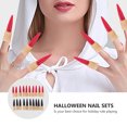 thumbnail image 4 of 20Pcs Halloween Fake Nails Witch Nails Halloween Fingernails for Halloween Party, 4 of 8
