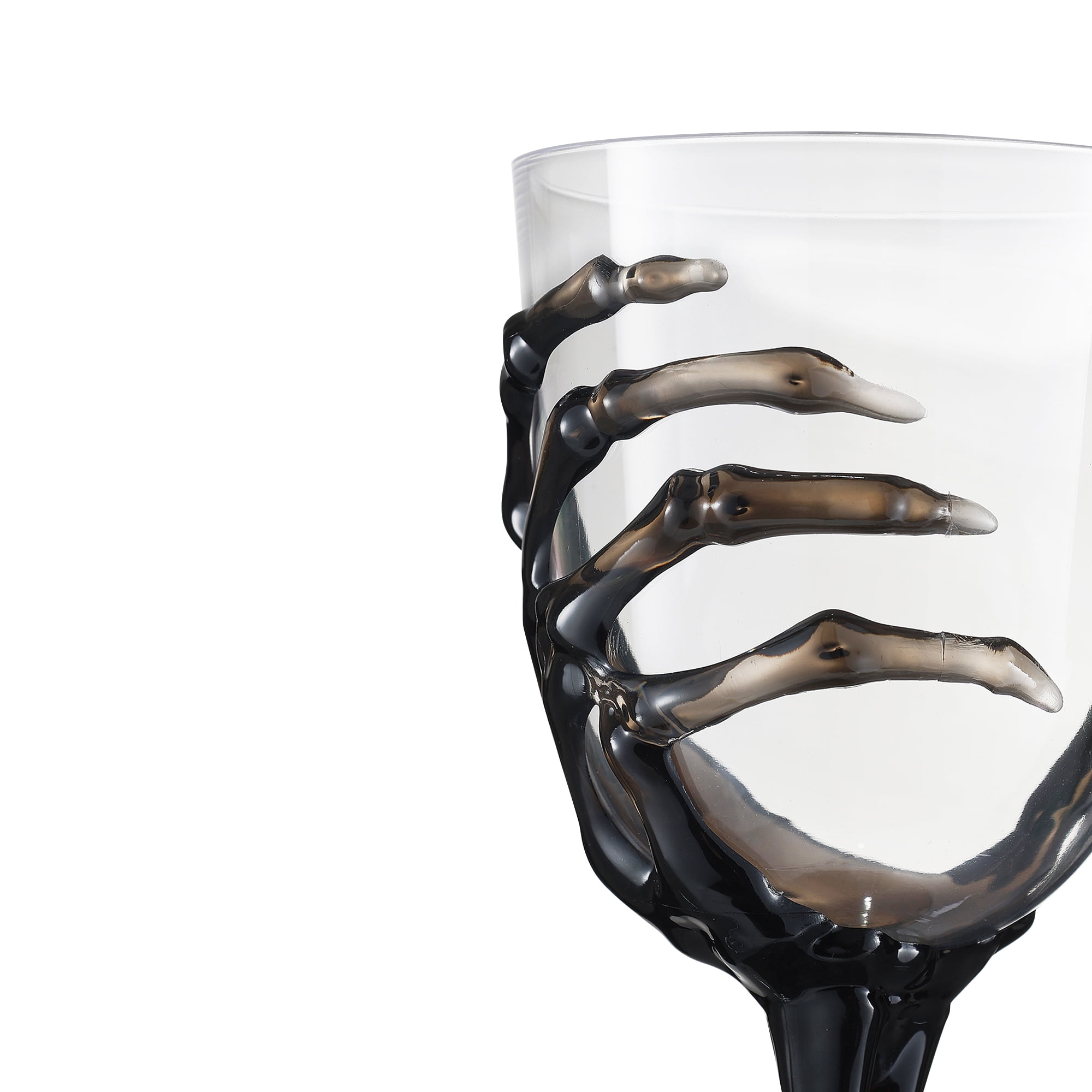 Halloween Skeleton Hand Glasses, For Adult use, Party item, 12.3 FL OZ, by Way to Celebrate