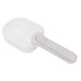 thumbnail image 1 of Dog Food Scoop, Long Handle Ergonomic Design Pet Food Feeding Spoon Multifunction  For Pets White + Grey, 1 of 8