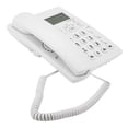 thumbnail image 4 of Corded Phone With Speakerphone, Corded Phone With Answering Machine Hands Free Call ABS Clear Sound  For Homes For Offices, 4 of 8