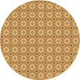 thumbnail image 1 of Ahgly Company Tapis d'Intérieur Lavable en Machine Carré Transitionnel Orange Bière, 3 Pieds Carré, 1 of 7
