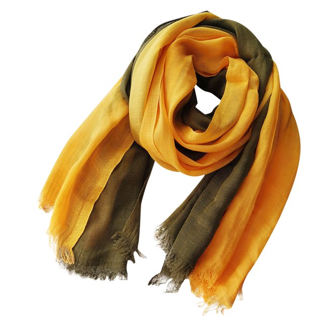 RXIRUCGD Foulard d'Hiver pour Femmes Protection contre le Froid (Orange)
