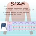 thumbnail image 4 of Kcodviy Femmes Léger Yoga Court Manches Longues Femmes Hauts de Course Coupe Ajustée Long T-Shirts d'Entraînement à Manches Longues pour Femmes Lot de Col Roulé Haut pour Femmes Blouse, 4 of 7