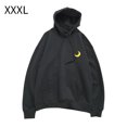 thumbnail image 1 of serony Spring Sweat à Capuche Imprimé Hommes Femmes Pull à Capuche Manteau Couple Top, Noir, 3XL, 1 of 7