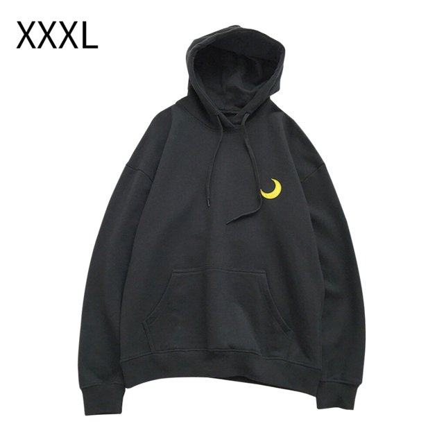 serony Spring Sweat à Capuche Imprimé Hommes Femmes Pull à Capuche Manteau Couple Top, Noir, 3XL