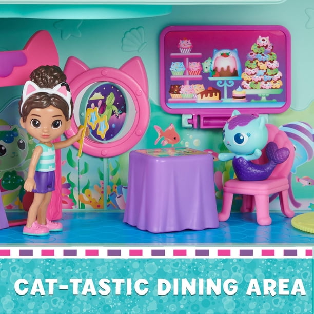 DreamWorks GABBY'S Dollhouse Poupée Mer-Tastic Gabby avec vêtements et accessoires de poupée sur le thème de la sirène, jouets pour enfants pour filles et garçons âgés de 3 ans et plus