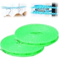thumbnail image 2 of Clearance! Windproof Non Slip Clothesline Portable Clotheslines Windproof Nylon Adjustable Non Slip Clothesline Retractable Clothesline for Indoor Outdoor Travel Camping One Size Multi-Color, 2 of 9