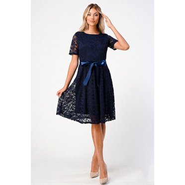 Lace Semi Formal Dress