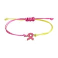 thumbnail image 1 of Advocate The Bracelet For Womens Health Ribbon Bracelet Breast Illness Awareness Day Pull-Out Hand Chain Holiday Gift, 1 of 6