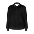 thumbnail image 5 of CEHVOM Manteau à Fermeture à Glissière à Poches Imprimé Décontracté pour Femmes en Liquidation, 5 of 5