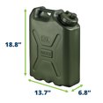 thumbnail image 3 of Scepter BPA Durable 5 Gal Portable Water Storage Container, Green (2 Pack), 3 of 10