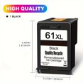 thumbnail image 3 of 61XL Ink Cartridge Compatible For HP61 For HP 61 XL Envy 4500 4502 5530 Deskjet, 3 of 5