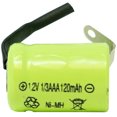 thumbnail image 1 of Lot de 3 Piles NiMH 1/3 AAA avec Languettes (120 mAh), 1 of 1