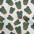 thumbnail image 1 of oneOone Polyester Lycra Dark Green Fabric Cactus Sewing Craft Projects Fabric Prints By Yard 56 Inch Wide, 1 of 5