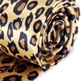 thumbnail image 4 of Unisex Mens Slim Skinny Narrow Necktie Neck Tie Leopard Animal Print Pattern, 4 of 7