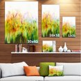 thumbnail image 3 of Cosmos Flowers and White Wildflowers - Large Floral Canvas Art Print, 3 of 4