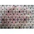 thumbnail image 4 of oneOone Cotton Silk Fabric Triangle Ikat Print Fabric By The Yard 42 Inch Wide, 4 of 4