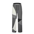 thumbnail image 5 of Weiqiqre Pants for Men Bottoms Elastic Waist Drawstring Fallow Sleep Lounge Pants,Size 3XL, 5 of 5