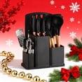 thumbnail image 1 of Silicone Stainless Steel Wooden Handle Multifunctional Kitchen Utensil Set, 20 Pcs, 1 of 13