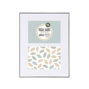 DesignOvation Slimline 2-Opening Black Collage Picture Frame