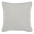 thumbnail image 3 of Pemberly Row Transitional Gray Finish Cotton Linen Blend Euro Sham, 3 of 6