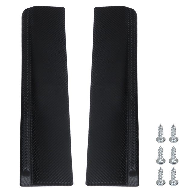 Jupe Latérale Arrière, Diffuseur d'Ailettes, Service Durable, Résistant aux Chocs, Anti-Rouille, 2 Pcs pour Voiture