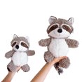 thumbnail image 2 of FAROOT Jouet en Peluche Adorable Doux Poupée Raton Laveur Cadeau du Nouvel An Noël, 2 of 5