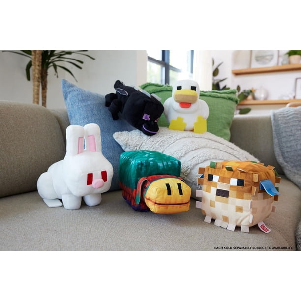 ぬいぐるみ white_bunny Minecraft Plush White Rabbit Toy, 8-inch Collectible Soft Doll