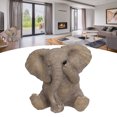 thumbnail image 4 of Elephant Decoration, Non- Baby Elephant Statue Delicate Lovely  For Living Room Bedroom Type 2, 4 of 8