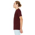 thumbnail image 2 of BELLA+CANVAS T-Shirt Jersey à Col en V pour Homme, P, Heather Cardinal, 2 of 3