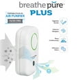 thumbnail image 2 of TOYTEXX Breathe Pure Plus Portable Plug-In HEPA Air Purifier, White, 2 of 6