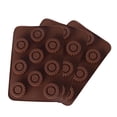 thumbnail image 2 of Vaidha Flower 9 Holes For Chocolate Cake Jelly Pudding Soap Round Shape, 2 of 6